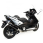 Escape completo Leovince Homologado Negro Inox para Yamaha T-MAX 530 Escape completo Leovince Homologado Negro Inox para Yamaha T-MAX 530