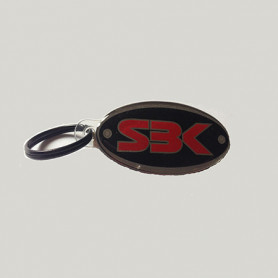 Schlüsselanhänger Gummi mit Logo SBK | MotoGM