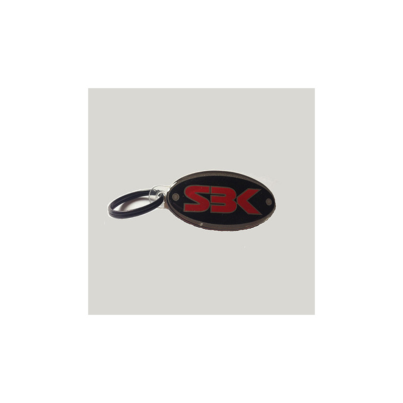 Llavero de goma con logo SBK