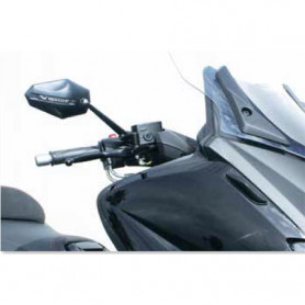 Retroviseur homologué Far Viper 6 + bouchon en plastic pour T-MAX 530 12- (1 paire)