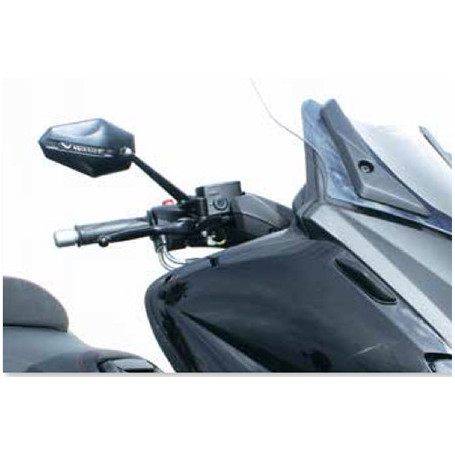 Retroviseur homologué Far Viper 6 + bouchon en plastic pour T-MAX 530 12- (1 paire)