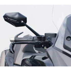 Retroviseur homologué Far Viper 6 + bouchon en plastic pour T-MAX 500 08-11 (1 paire)