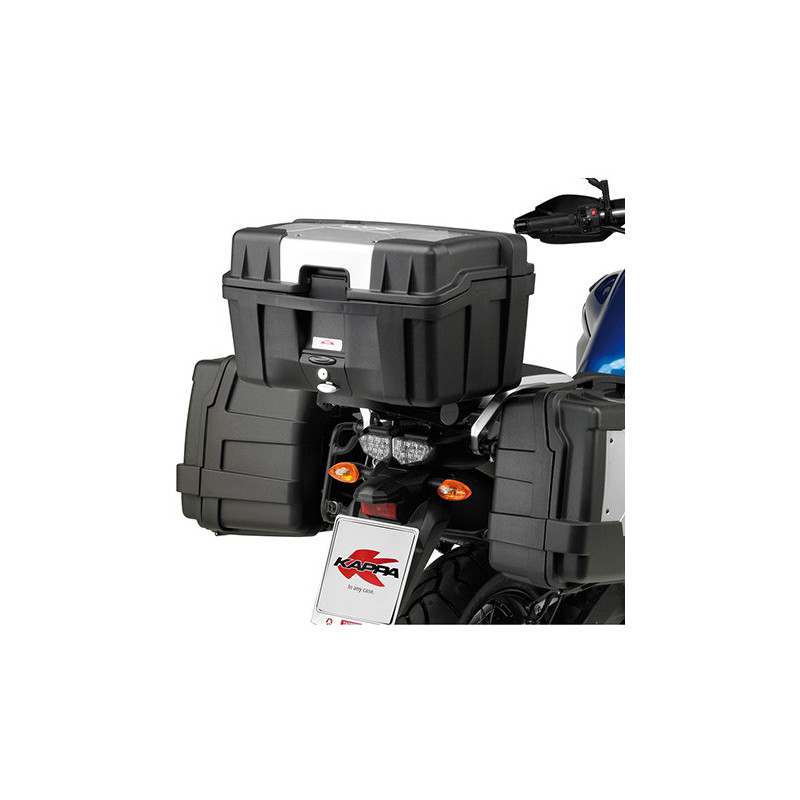 Baúl Kappa KGR46 GARDA Monokey  da 46 lt con cover aluminio | MotoGM