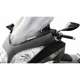 Specchi da manubrio nero opaco per Yamaha T-Max 500 04-11, T-MAX 530 12- omologati (1 coppia)