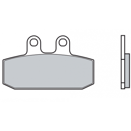 Pastilla de freno Brembo scooter  (1 par para 1 disco) 07006 | MotoGM