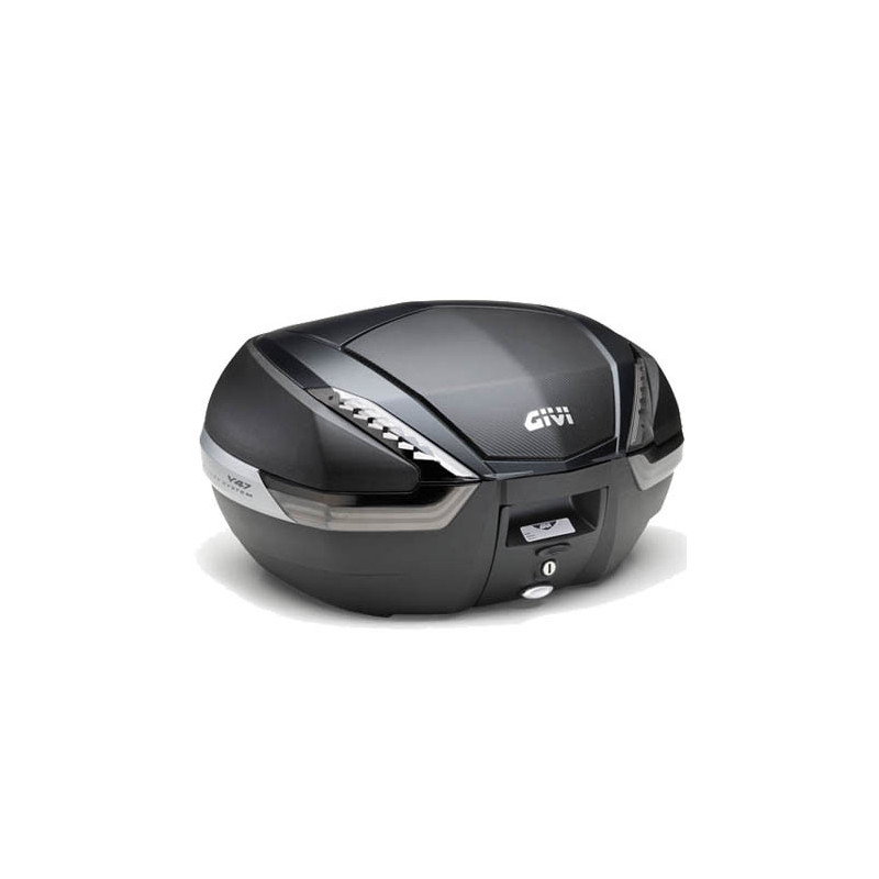 Topcase Givi Monokey V47 Tech Carbon catadiottri Rauchglas