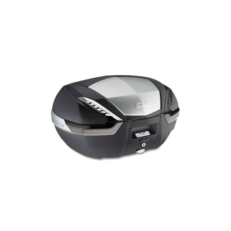 Topcase Givi Monokey V47 Tech Alu catadiottri Rauchglas
