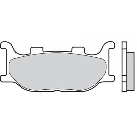Plaquette de frein Brembo scooter  (1 couple pour 1 disque), 07042