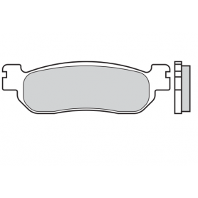 Bremsbelag Brembo scooter (1 Paar für 1 Scheibe 07043) | MotoGM