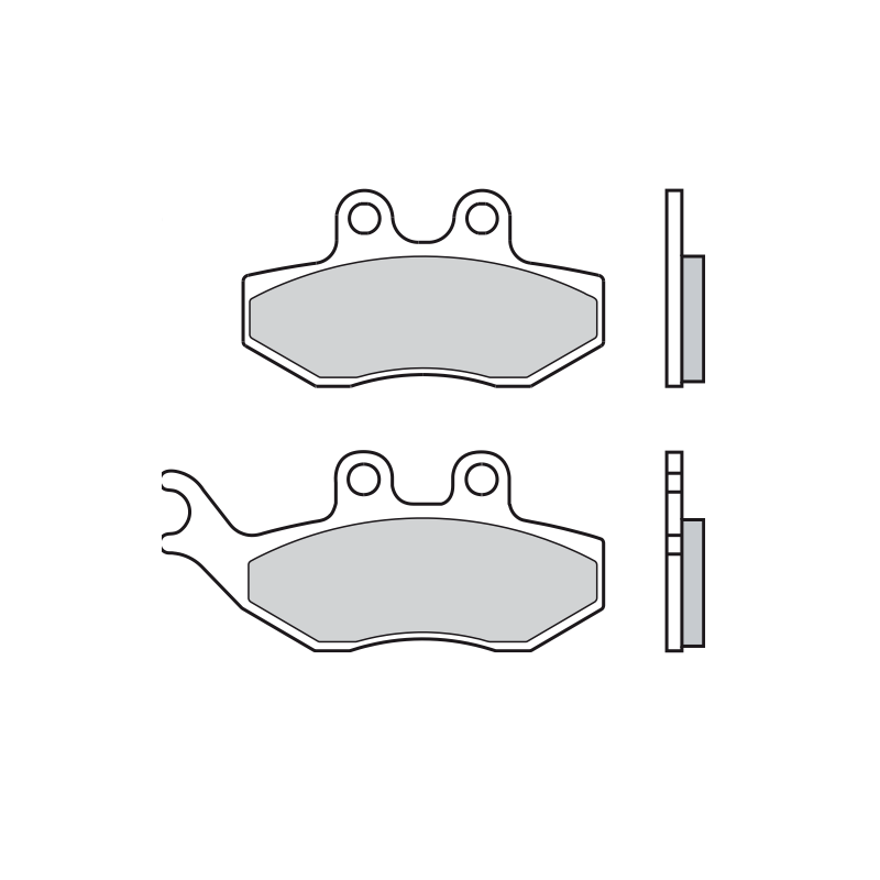 Pastilla de freno Brembo scooter carbon ceramica (1 par para 1 disco) 07049