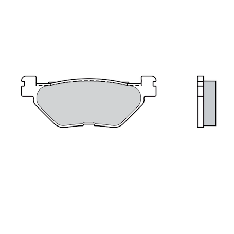 Pastilla de freno Brembo scooter Yamaha T-Max 500 -03, TMAX 560 … | MotoGM
