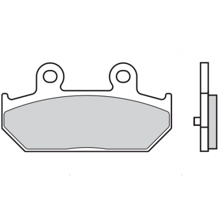 Pastilla de freno Brembo scooter Suzuki Burgman 650 trasero (1 p… | MotoGM