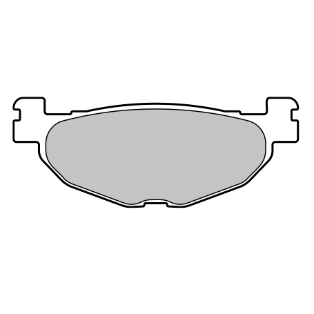 Pastilla de freno Brembo scooter Carbon Ceramic T-Max 500 04-11, TMAX 530 12- trasero (1 par para 1 disco) 07059