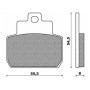 Brake Pads Brembo scooter (1 couple for 1 Disk), 07061