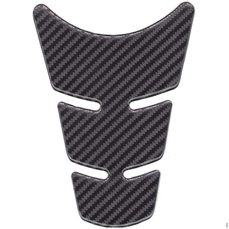 Paraserbatoio carbonio Hi-Lux resinato corto, 11 cm X 15 cm