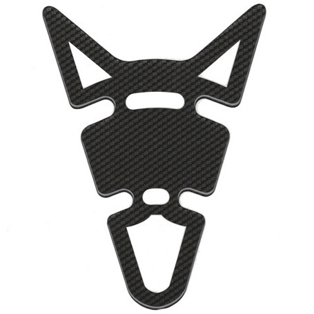 Protection réservoir autocollant carbon look mod. Jena, H: 19 cm X L: 13 cm