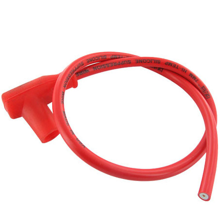 Spark plug Cap and cable Motoforce for 2 stroke engine