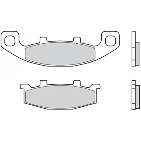 Brake Pads Brembo genuine parts (1 couple for 1 Disk), 07KA0933