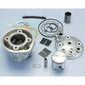 Cilindro Polini 133.1008  Alu 80 cc AM6  Ø 50 H2O, sp. Ø 12