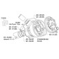 Zylinder Polini 133.1008  Alu 80 cc AM6  Ø 50 H2O, sp. Ø 12