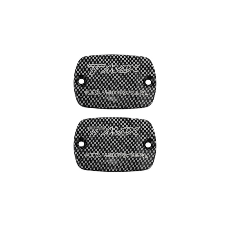 Brake Fluid tank cap Carbon look Yamaha T-Max 500 04-, T-Max 530 12- (2 pieces)