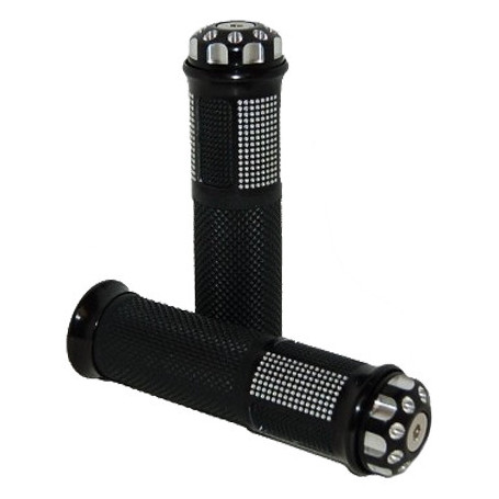 Griff(e)  gomma und Aluminium Wild L: 135 mm (1 Paar )
