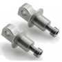 Adaptateurs Rizoma pour peposes pieds pilote "PRO" et "B-PRO" pour Yamaha MT-09, MT-09 Tracer (1 paire)