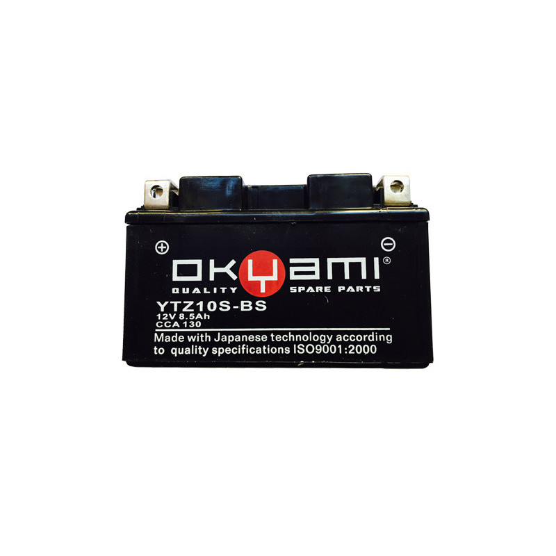 Batterie Okyami YTZ10S - TTZ10S 8A, positiv SX