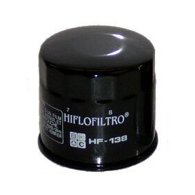 Filtro de aceite HiFlo HF 138 para Aprilia RSV4, Cagiva, Suzuki | MotoGM