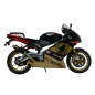 Terminal homologado Mivv Redondo GP carbono Aprilia RSV 1000 98-03, Tuono -05