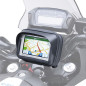 Soporte GPS Kappa KS954B 5"/5,5" para manubri tubolari