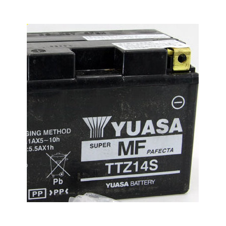 Yuasa Battery TTZ14S 11,2 A left polarity