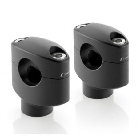 Adattatore per manubrio conico Rizoma AZ430B, altezza 42 mm Ø 25,4