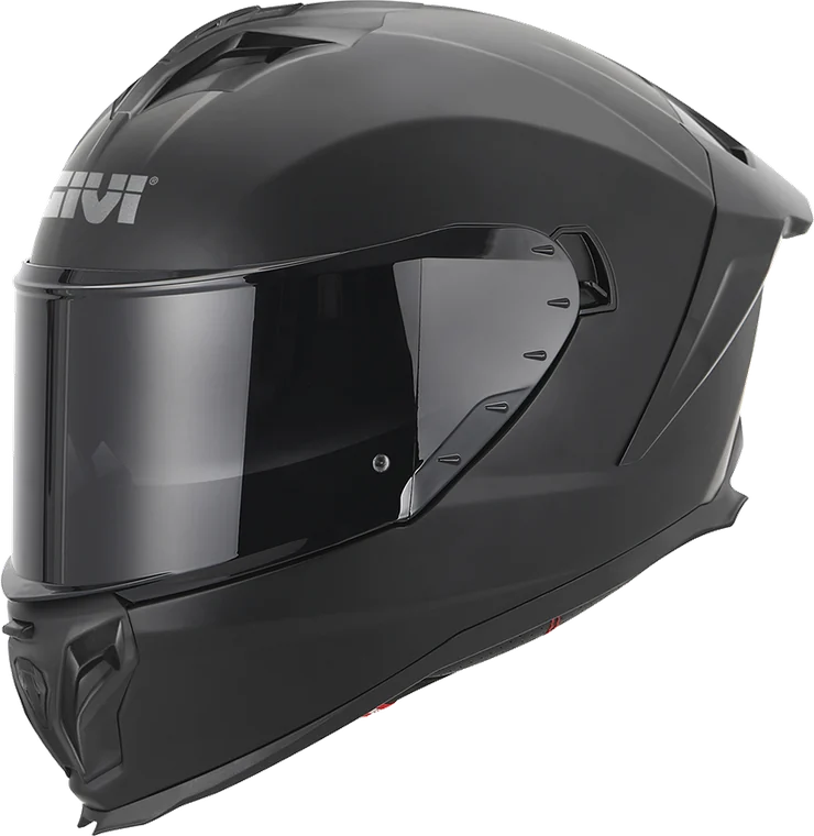 Casco integrale Givi 50.3 Solid nero opaco, vista tre quarti