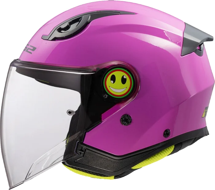 LS2 Funny II pinker Kinderhelm