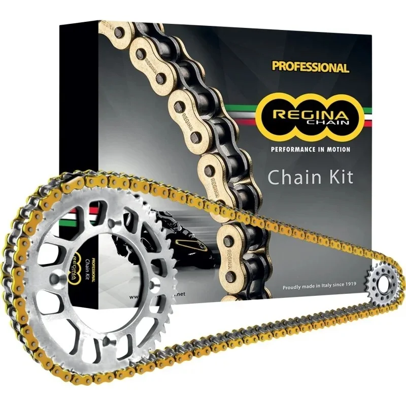 Kit trasmissione Regina ZRP completo con catena, pignone e corona