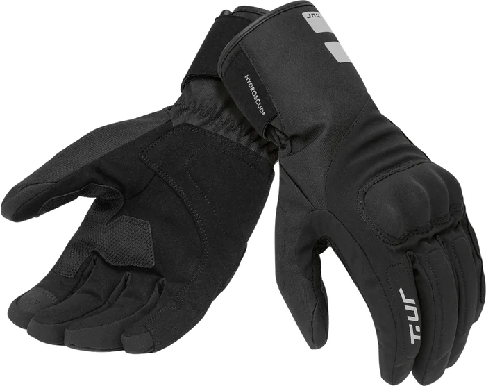 Paar schwarze TUR G-One Hydroscud Handschuhe